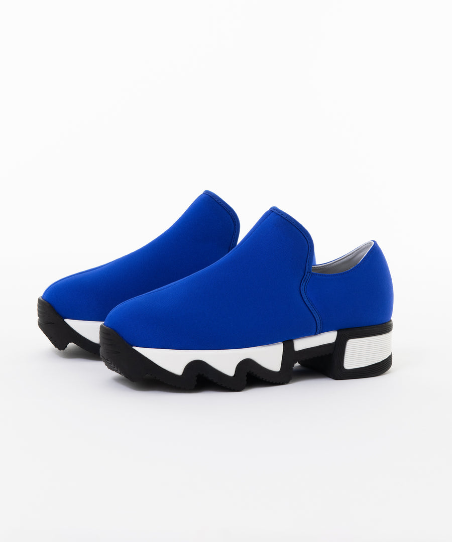 WES Blue Low Top Sneaker with renewed fit and material