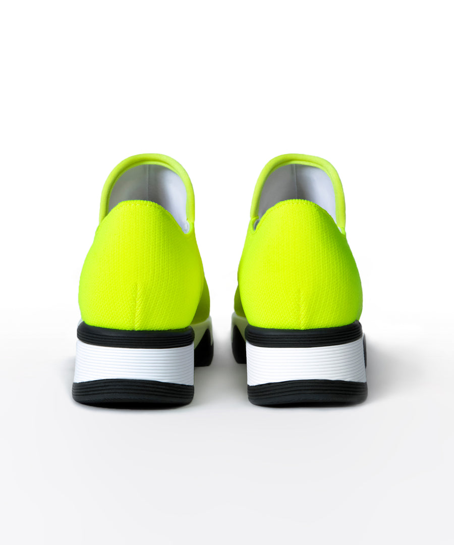 WES II Neone Yellow Low Top Sneaker